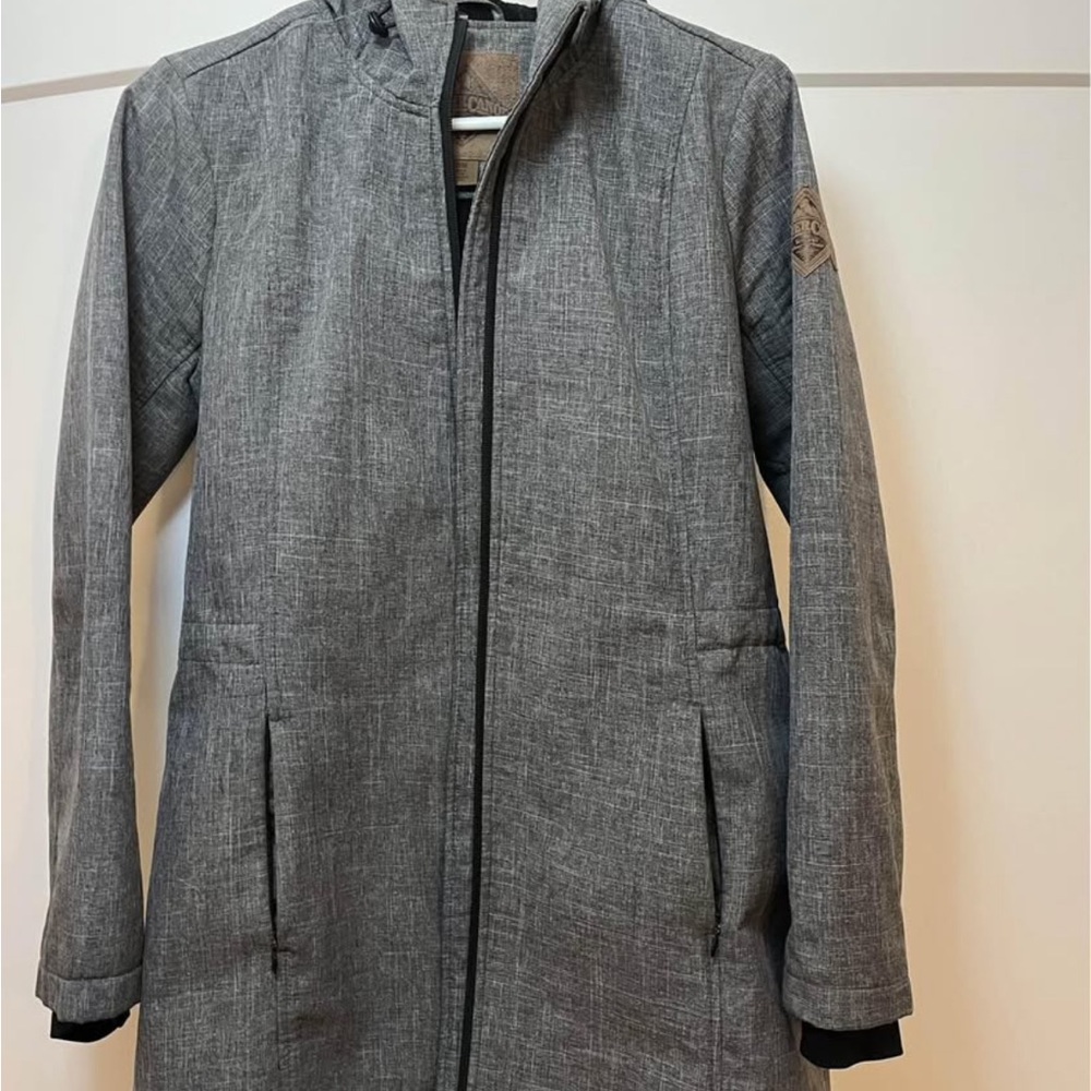 Women’s Gray Hooded Jacket